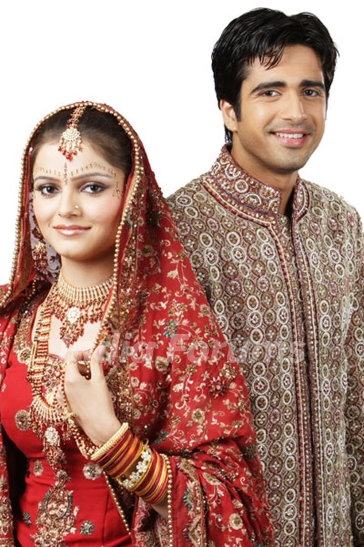 Avinash and Rubina in Chhoti Bahu.. Sindoor Bin Suhaagan