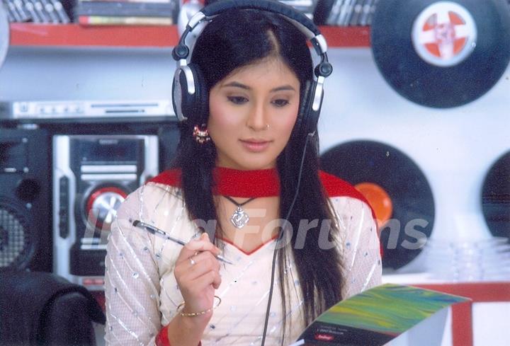 Kritika as Arohi in the show Kitani Mohabbat Hai