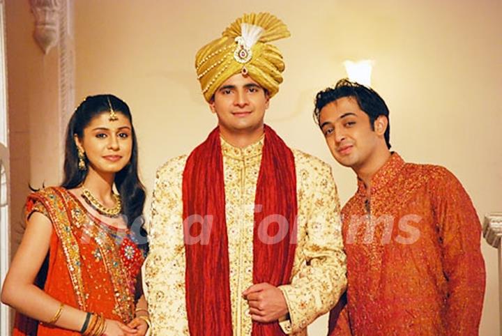 Naitik, Rashmi and Mohit in YRKKH