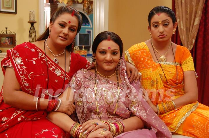 A still of Manjula, Parul and Alpa