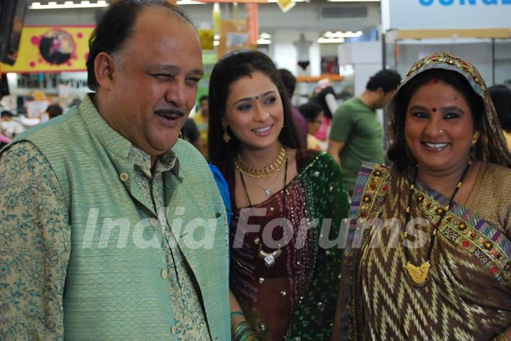 Sadhna with her Mamaji and Mamiji