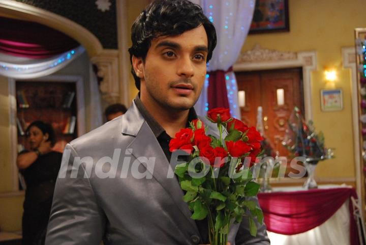 Alekh with red roses