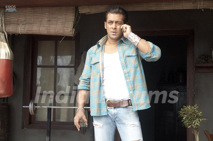 Salman Khan looking upset