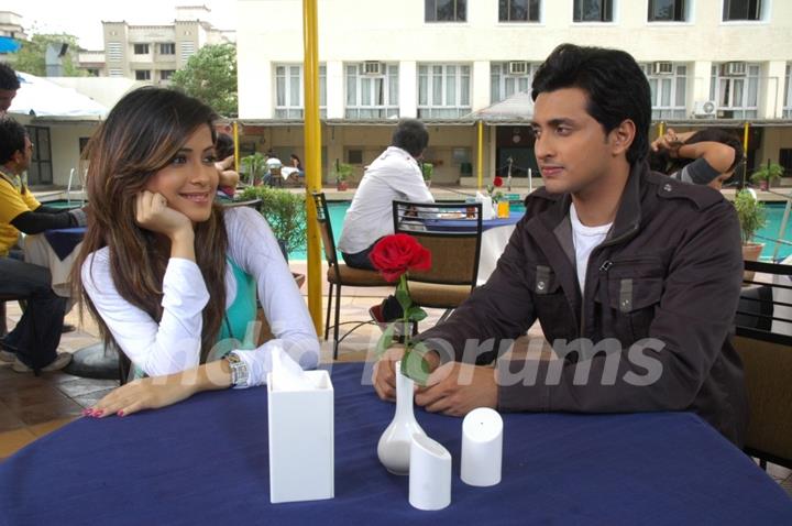 A still image of Varun and Avantika