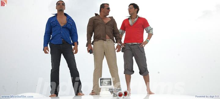 Akshay Kumar, Zayed Khan and Sanjay Dutt