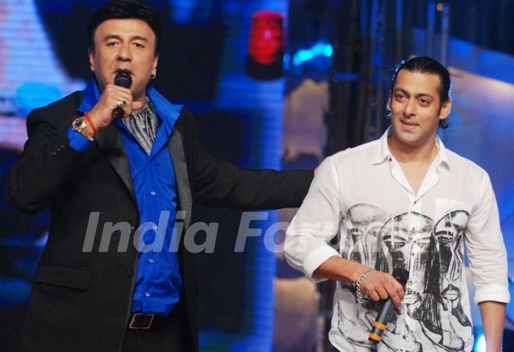 Anu Malik with Salman Khan