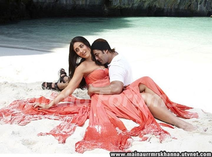 Salman and Kareena romantic scene