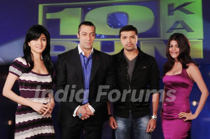 Salman, Sonal, Himesh and Shenaaz