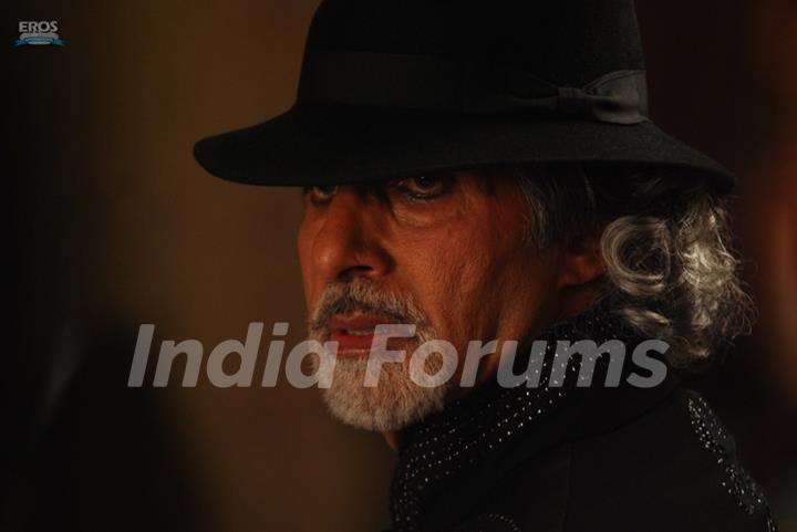 Amitabh Bachchan looking angry