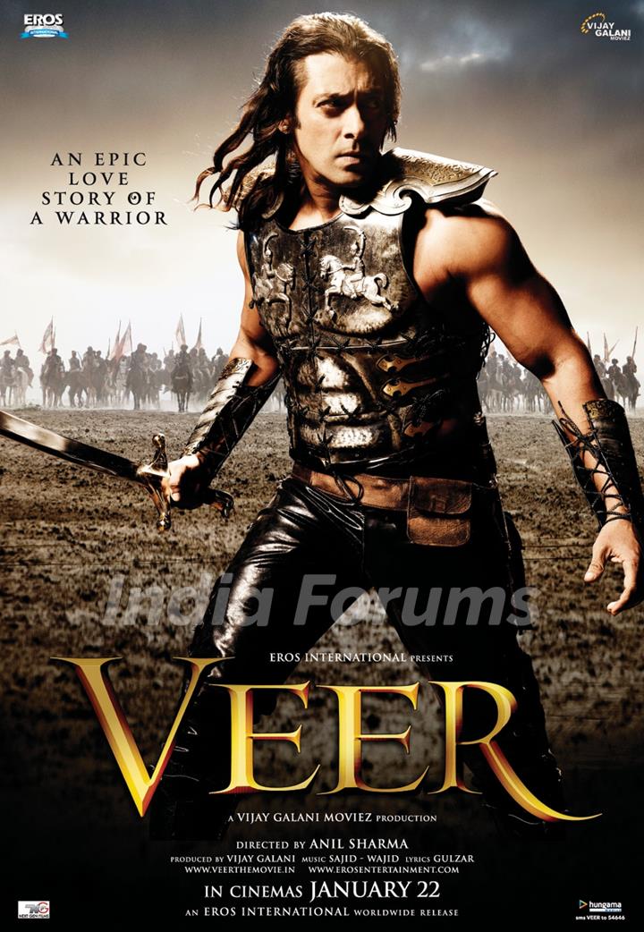 Poster of the movie Veer with Salman Khan