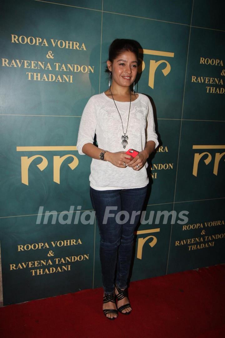 Sunidhi Chauhan at the Launch of new jewellery line, 'RR'