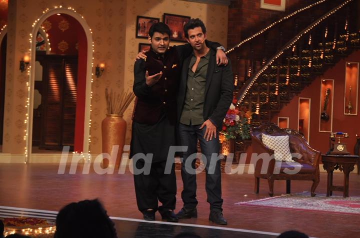 Promotion of Krrish 3 on Comedy Nights with Kapil