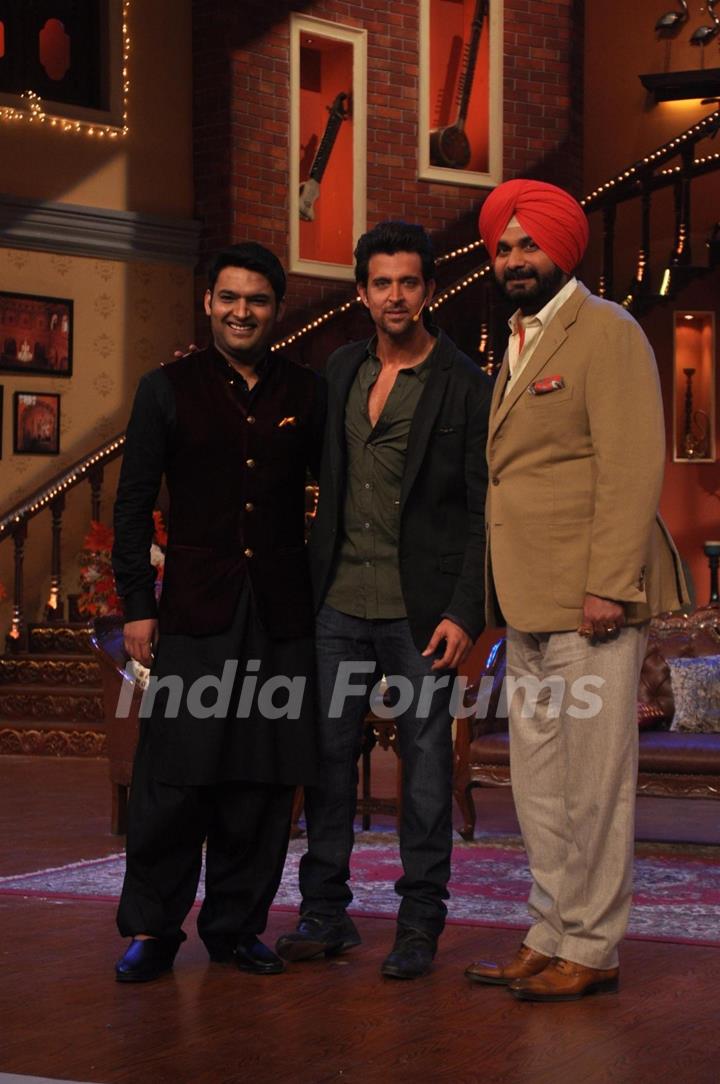 Promotion of Krrish 3 on Comedy Nights with Kapil