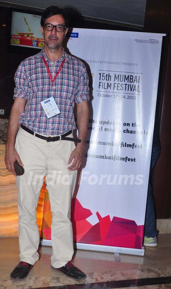 Rajat Kapoor at the Mumbai Film Festival
