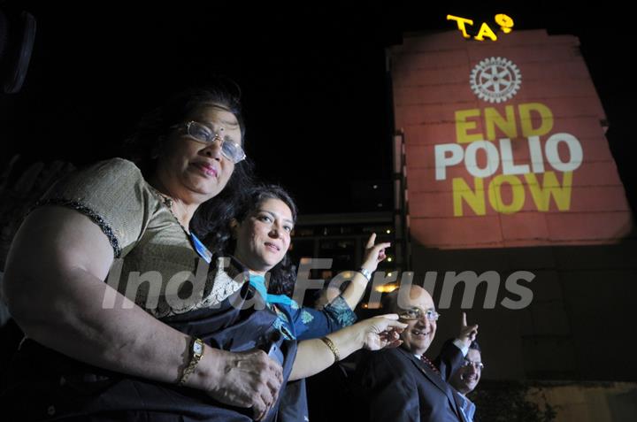 Priya Dutt Inaugurated END POLIO NOW on World Polio Day