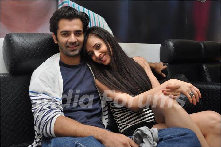 Barun Sobti and Suzanna Mukherjee