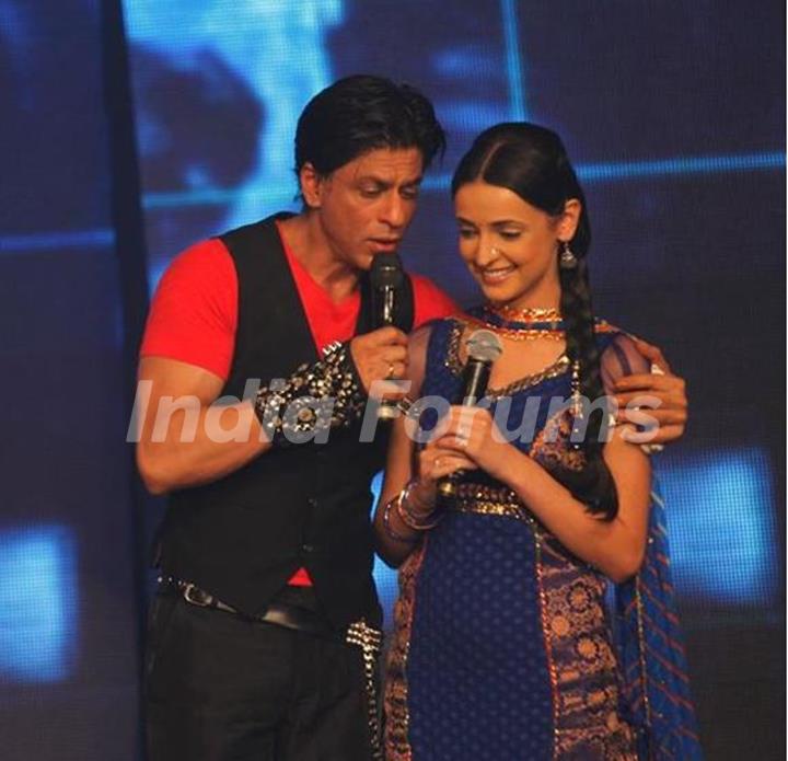 Sanaya and SRK