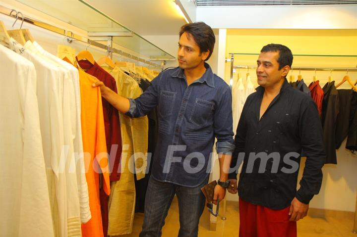 Launch of designer Shaahid Amin's new collection