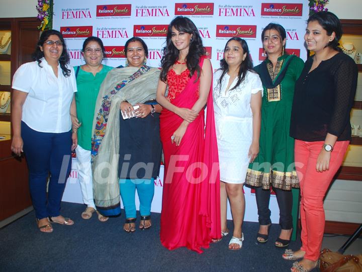 Chitrangada Singh at the Bridal Coverpage launch of Femina Magazine at Reliance Jewels