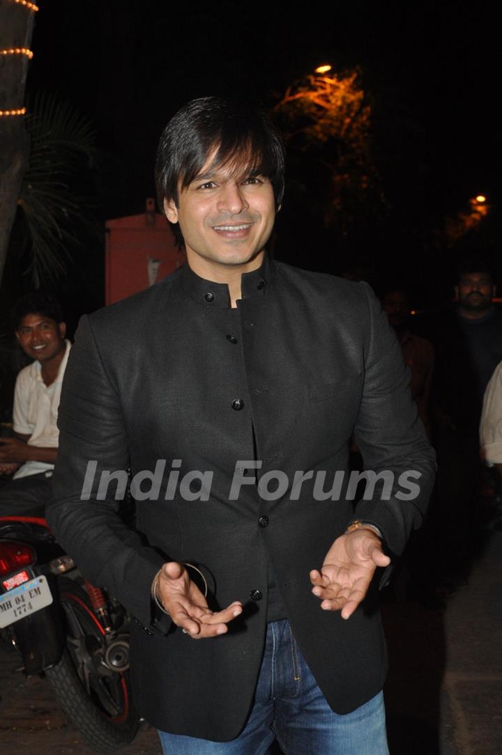 Vivek Oberoi was at Ekta Kapoor's Grand Diwali Party