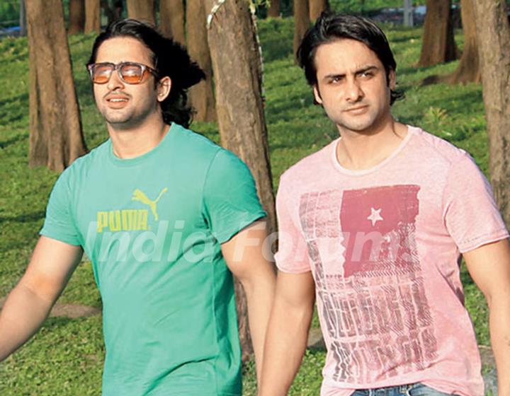 Shaheer Sheikh and Rohit Bharadwaj