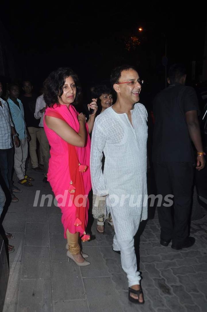 Vidhu Vinod Chopra was at Aamir Khan's Diwali Bash