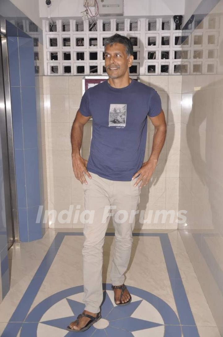 Milind Soman arrives at Bipasha Basu's Diwali Party