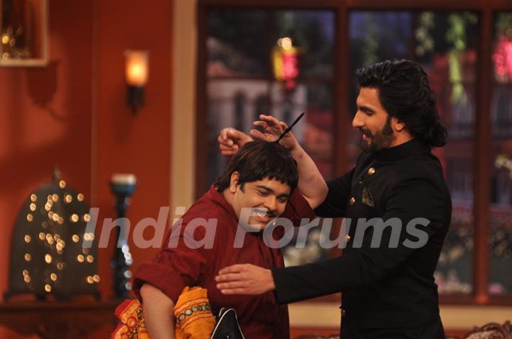 Promotion of Ram Leela on Comedy Nights with Kapil