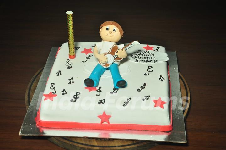 Rithvik Dhanjani's Birthday Cake