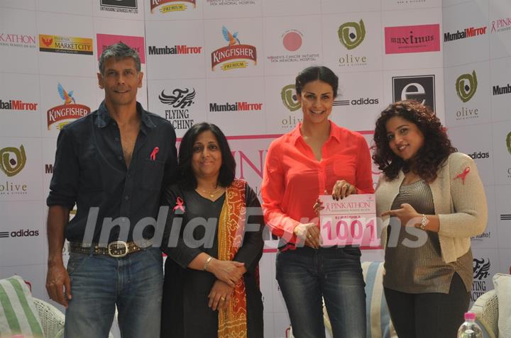 Press conference of Pinkathon International Women's 10K Run