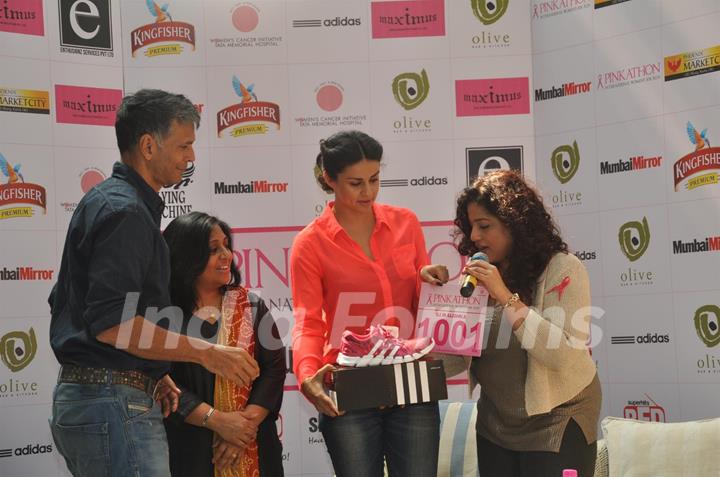 Press conference of Pinkathon International Women's 10K Run