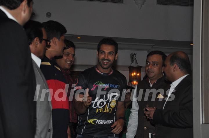 John Abraham launches Godrej Eon Tour de India 2013