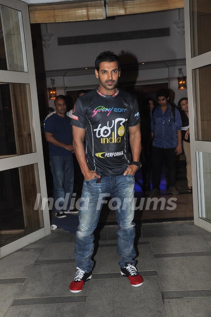 John Abraham launches Godrej Eon Tour de India 2013