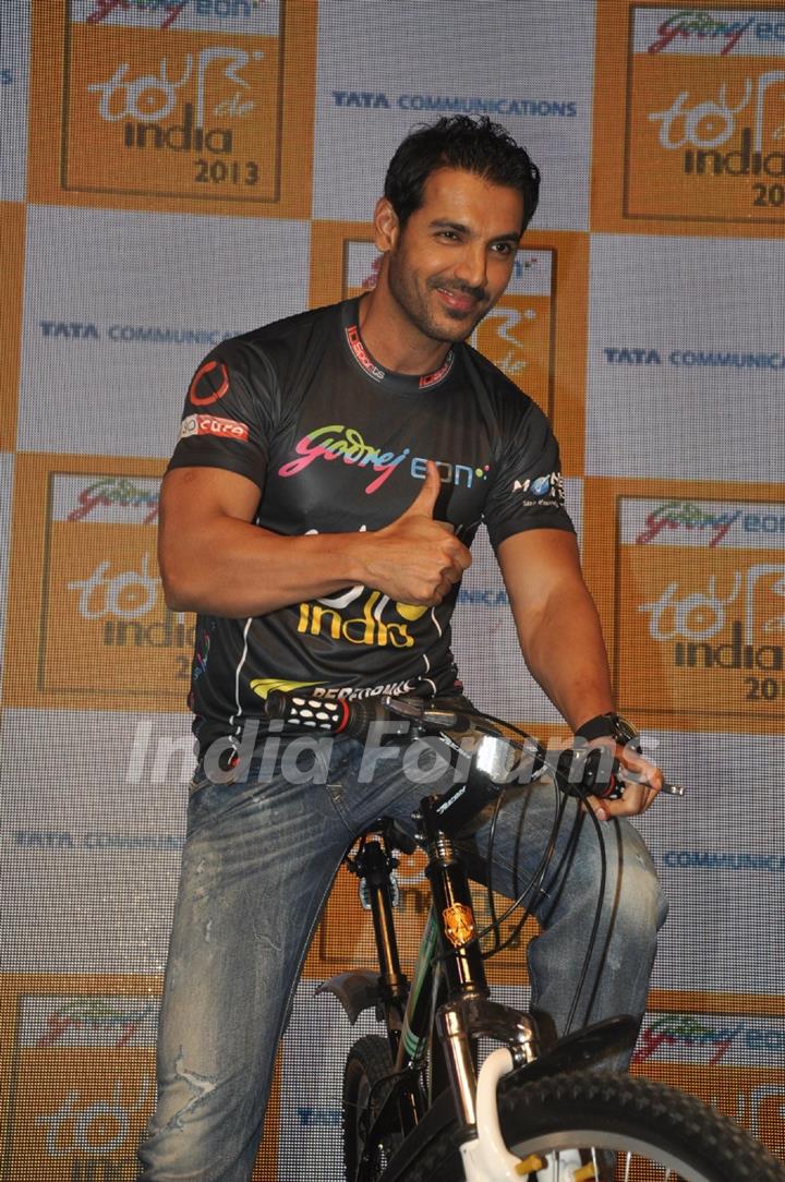 John Abraham launches Godrej Eon Tour de India 2013