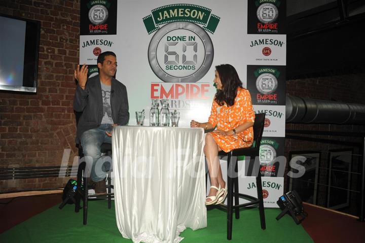 Vikramaditya & Anupama Chopra at Jameson Empire Awards 2014 launch