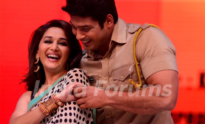 Siddharth with Madhuri