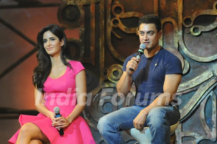 Aamir Khan and Katrina Kaif Unveil 'Dhoom Machale Dhoom' Song