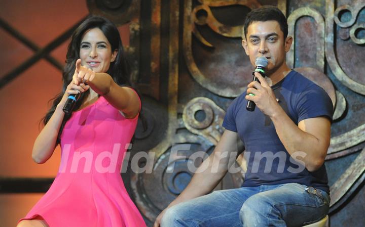 Aamir Khan and Katrina Kaif Unveil 'Dhoom Machale Dhoom' Song