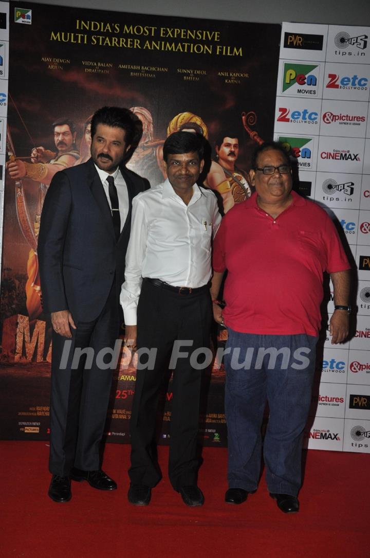 Anil Kapoor launches first look of animation film Mahabharat