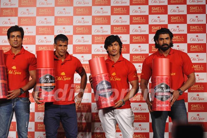 The &quot;Mantastic&quot; men at the Launch of the Old Spice deodorant