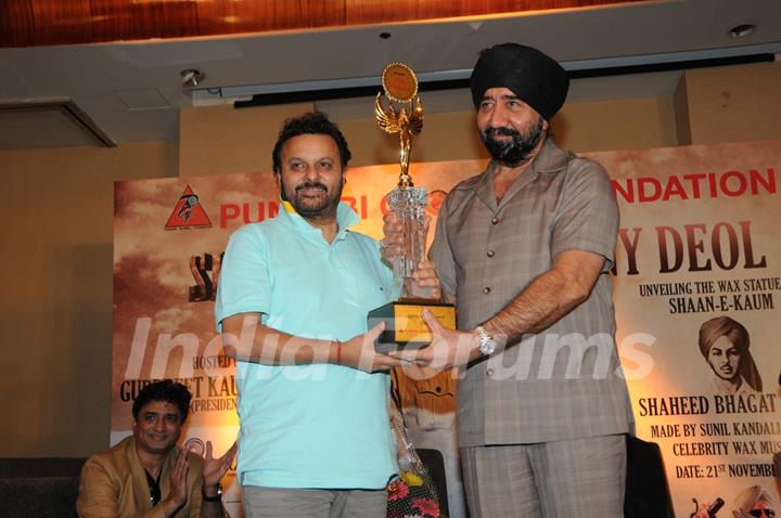 Anil Sharma felicited at the event