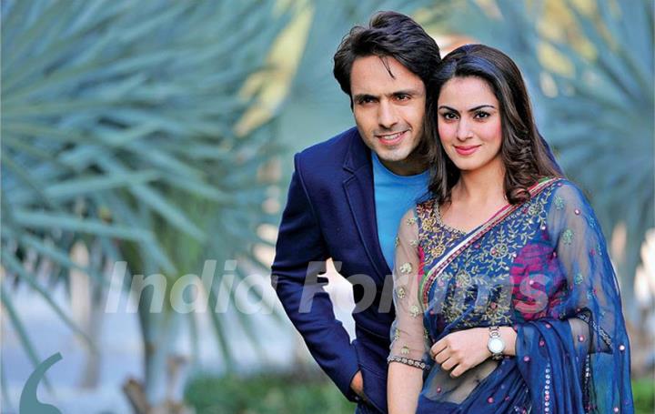 Shraddha Arya and Iqbal khan