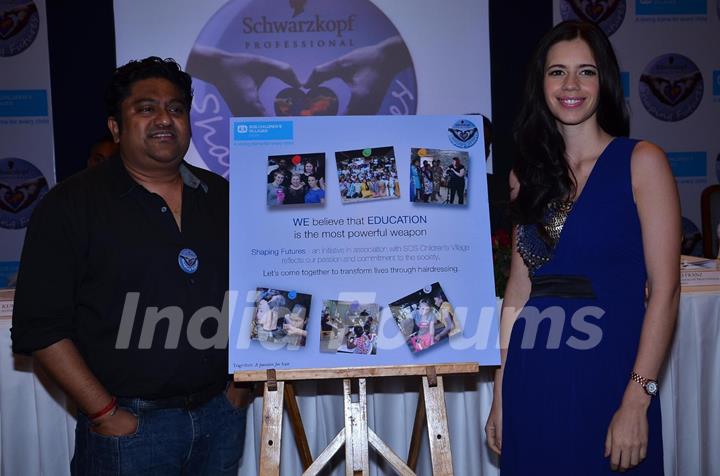 Kalki Koechlin at the announcement of Schwarzkopf Professional’s Shaping Futures initiative in Mumbai