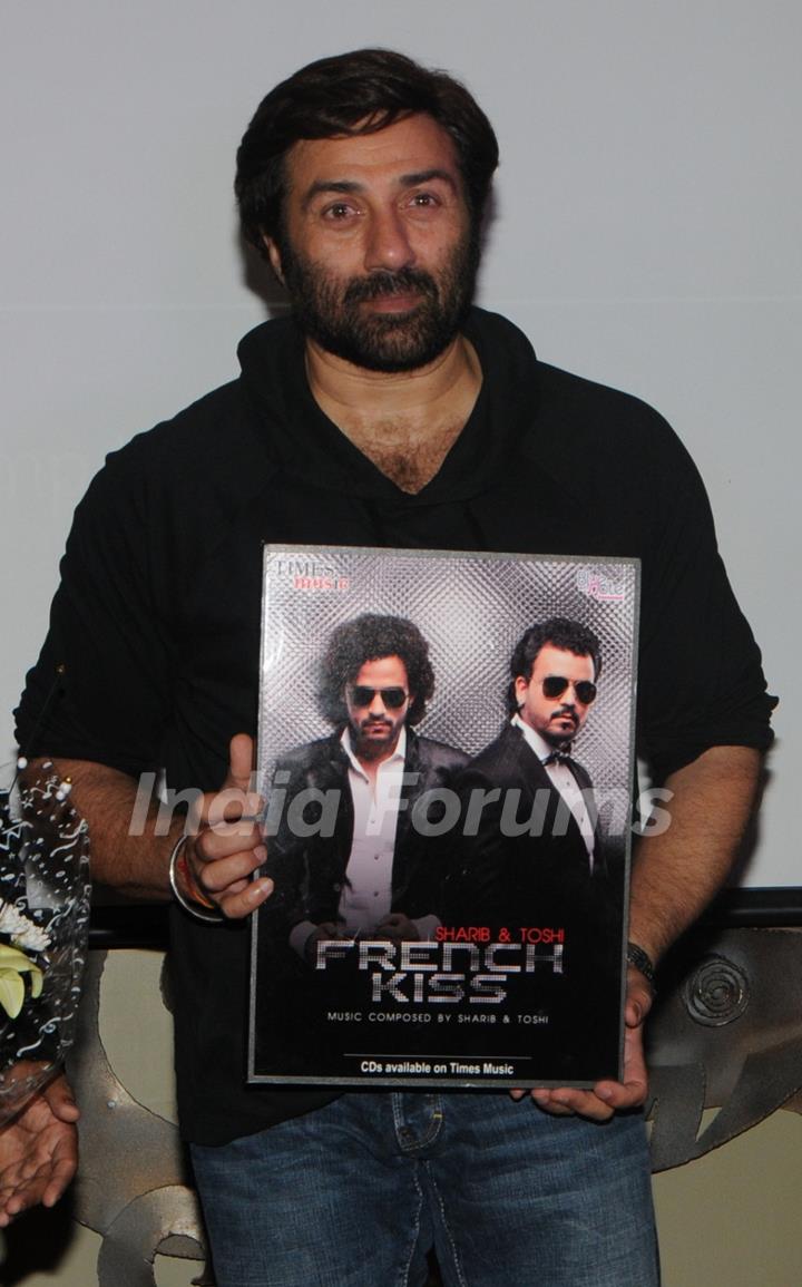 Toshi & Sharib's 'French Kiss' unveiled by Sunny Deol