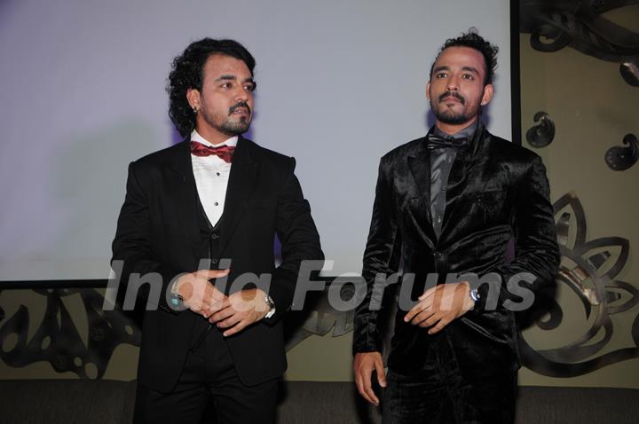 Toshi & Sharib at the launch of their album 'French Kiss'