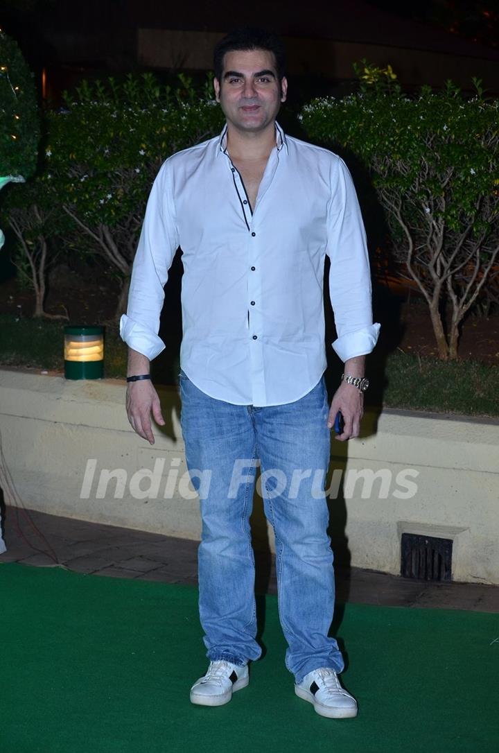 Arbaaz Khan at Vishesh Bhatt's Wedding Reception