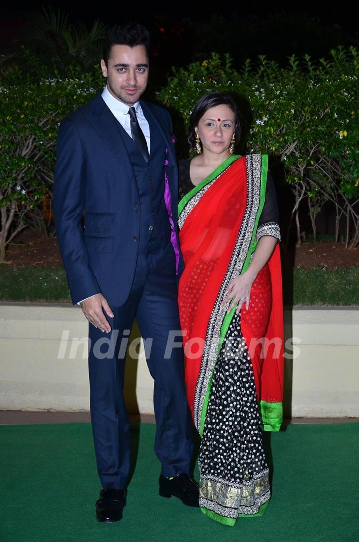Imran Khan and Avantika Malik were seen at Vishesh Bhatt's Wedding Reception