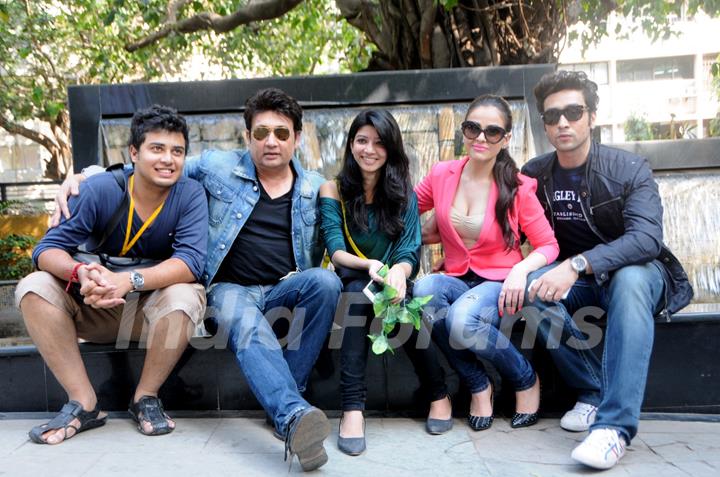 Star cast of the film Heartless at Jai Hind college