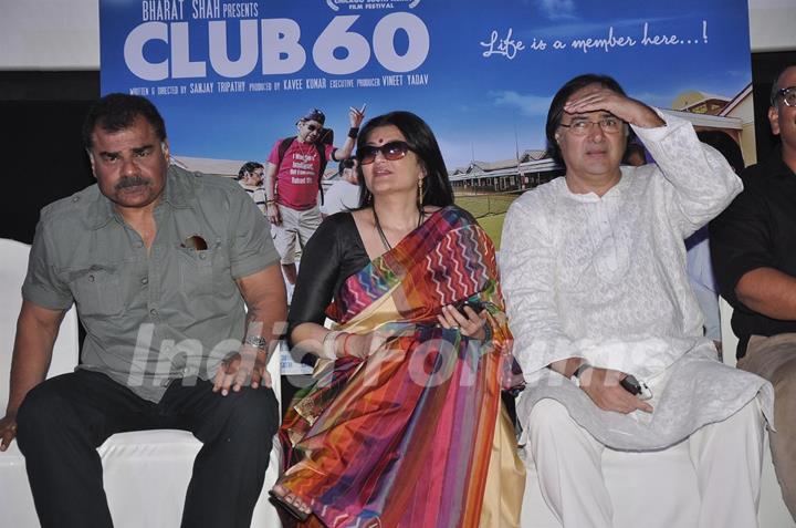 The cast of the film at the Press conference of the film Club 60