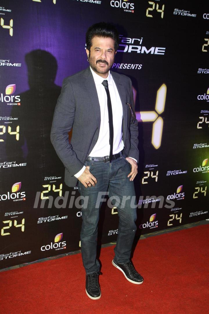 Anil Kapoor was seen at the Success party of TV show 24